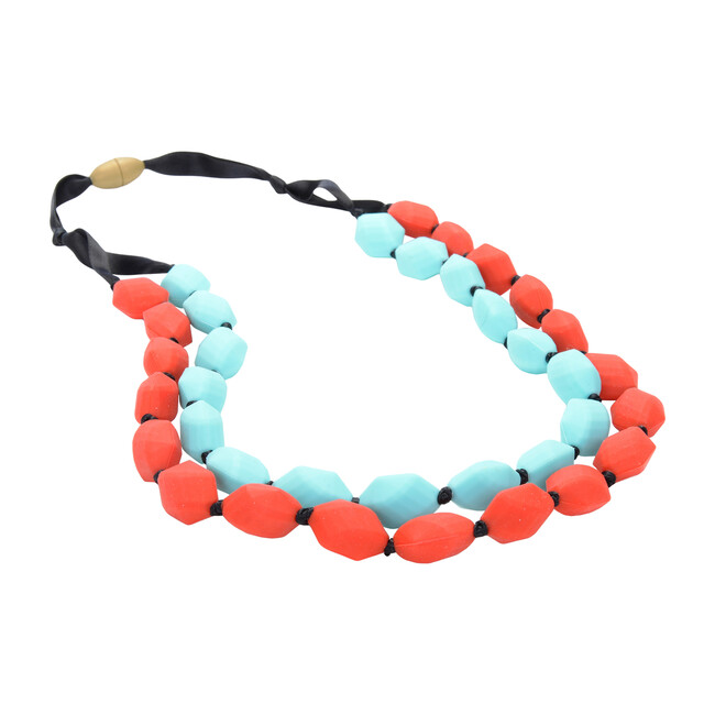 Astor Necklace, Cherry Red - Teethers - 1