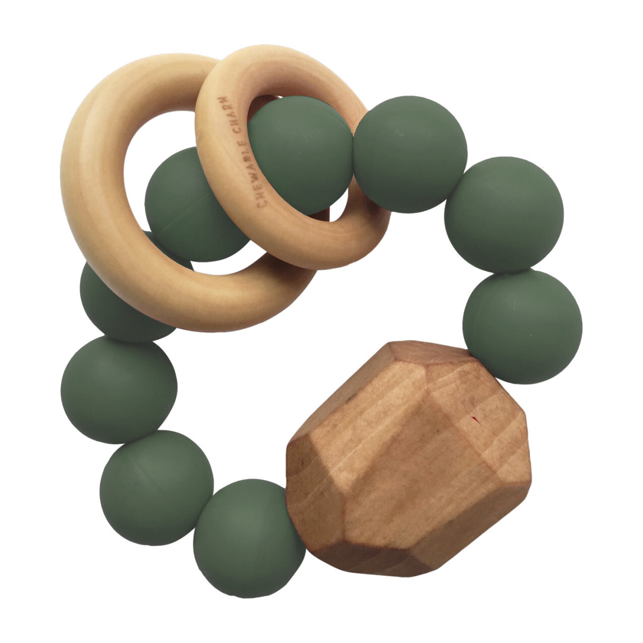 kale baby teether