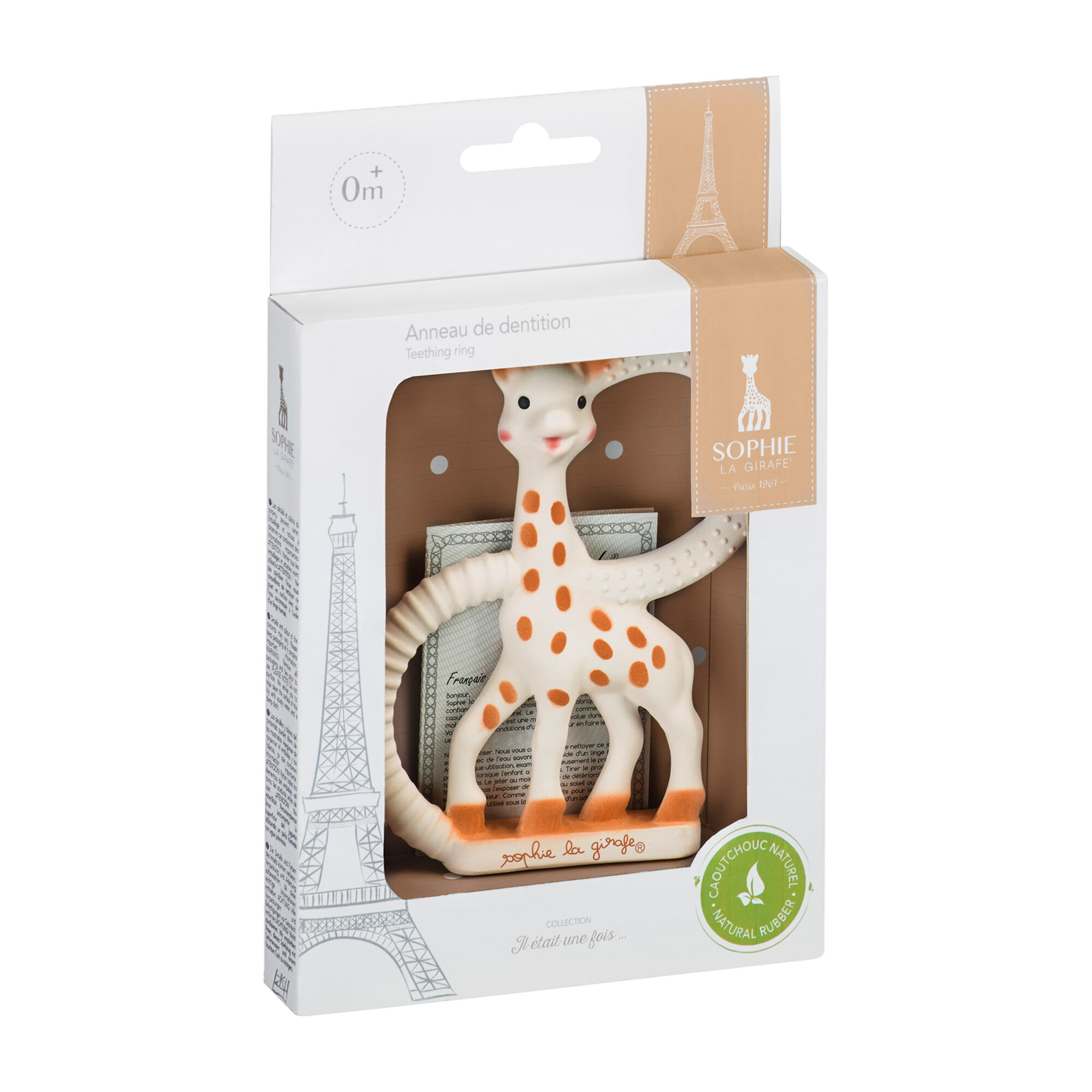 sophie the giraffe teething ring