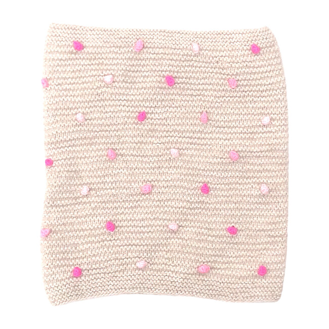 Dot Infinity Scarf, Oatmeal