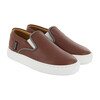 Slip-On, Burgundy - Slip Ons - 2