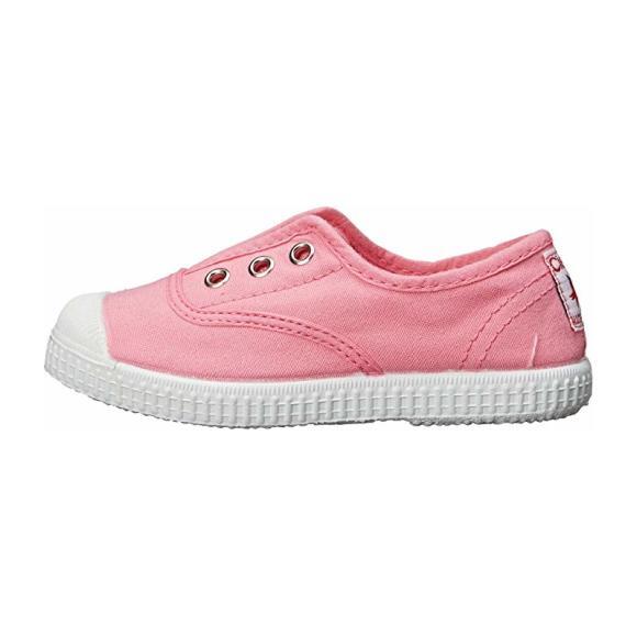 Canvas Slip On, Pink - Cienta Shoes | Maisonette
