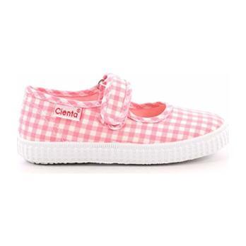 Canvas Mary Jane, Pink Gingham