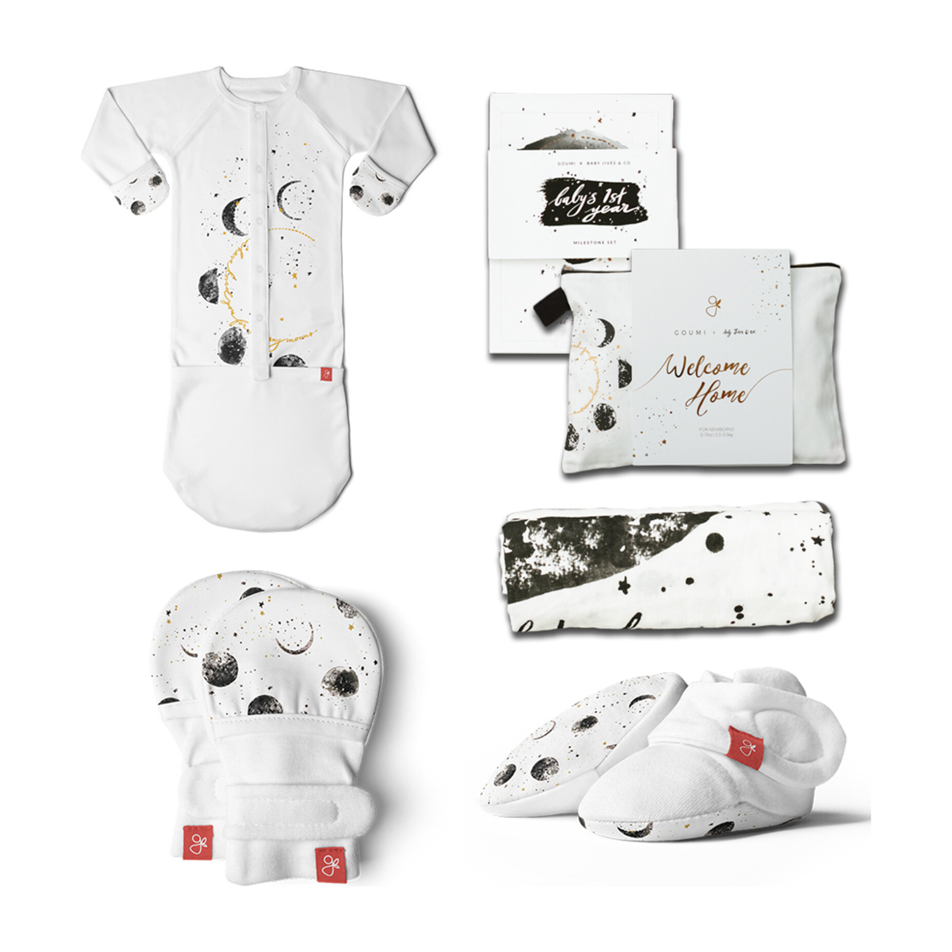x Baby Jives Welcome Home Set, Moon & Back