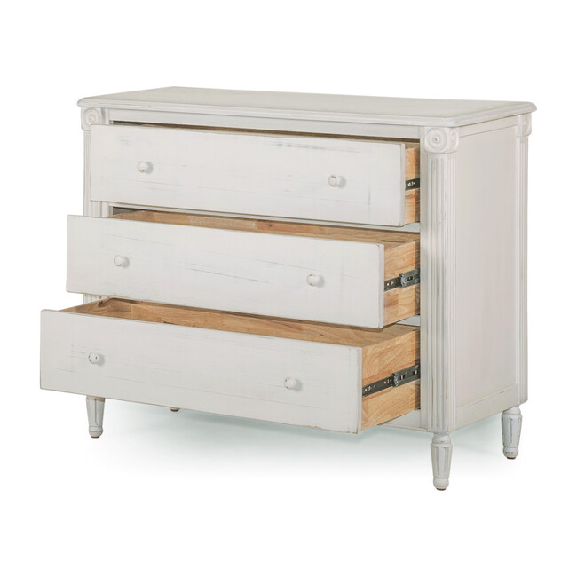 Palazzo Single Dresser, Ivory - Dressers - 5