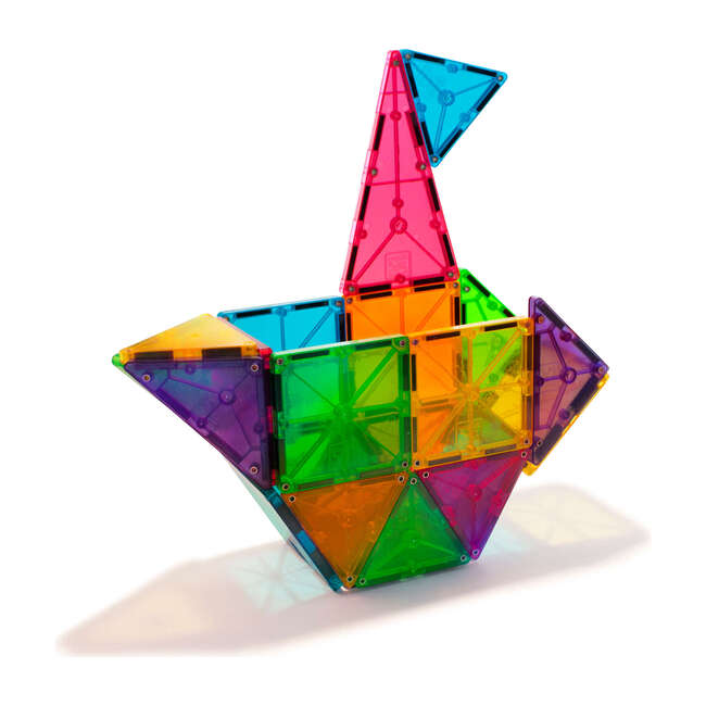 magna tiles dinosaur