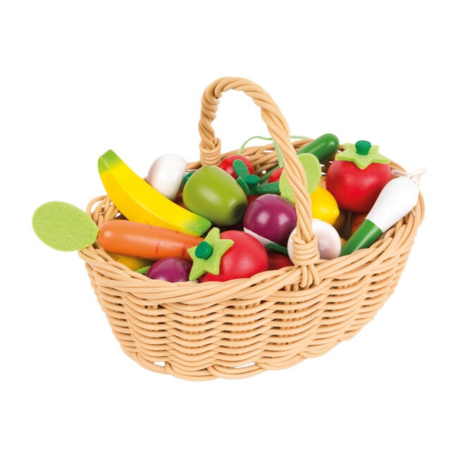 24 Pieces Fruits & Vegetables Basket
