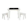 Chalk Table and Benches, White - Play Tables - 2
