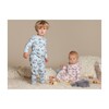 Puppies in Hats Long Pajamas, Blue - Pajamas - 2