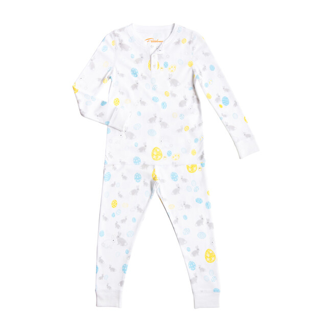 Long Pajamas, Easter Bunnies & Blue Eggs - Kids Boy Clothing Sleepwear ...