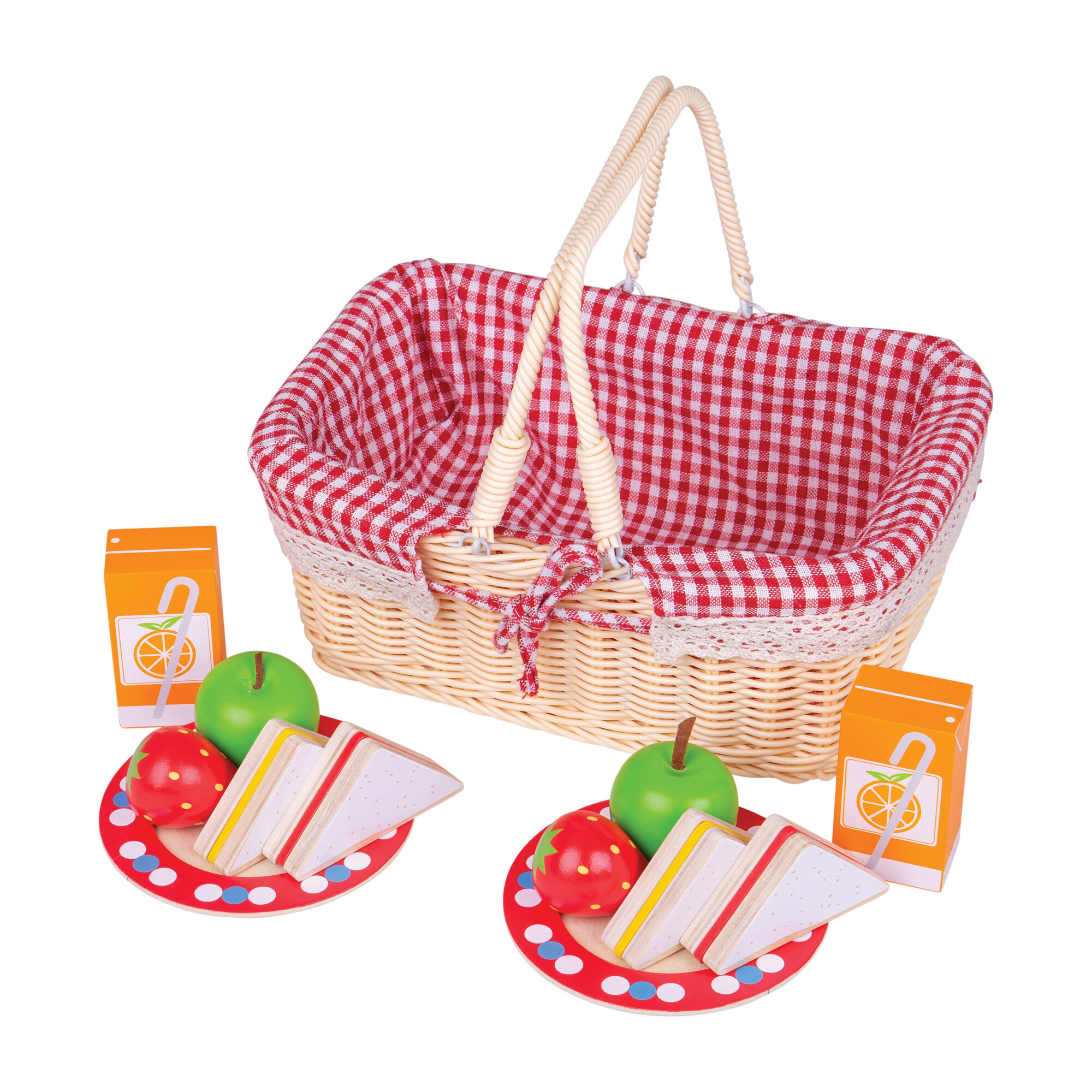 Picnic Basket Play Kids Play Food & Accessories