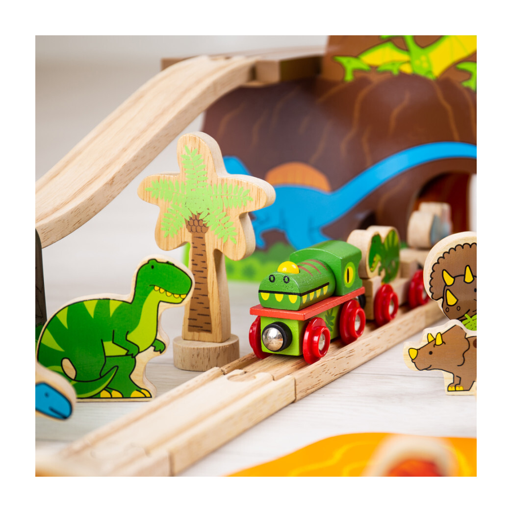 bigjigs dinosaur train set