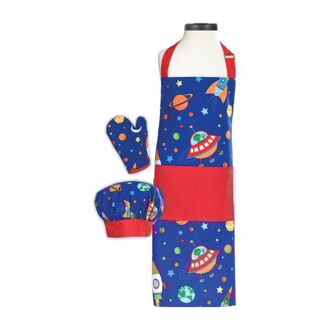 Out of this World Deluxe Child Apron Boxed Set - Party Accessories - 1