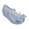 Mini Ultragirl Princess Flat, Silver Glitter - Flats - 1 - thumbnail