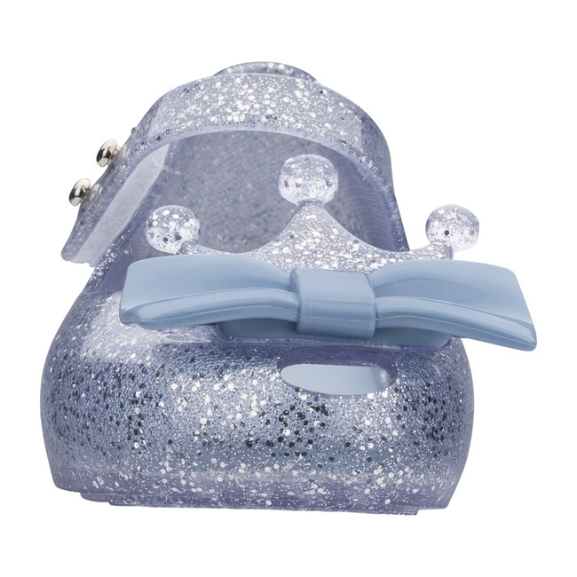 Mini Ultragirl Princess Flat, Silver Glitter - Flats - 4