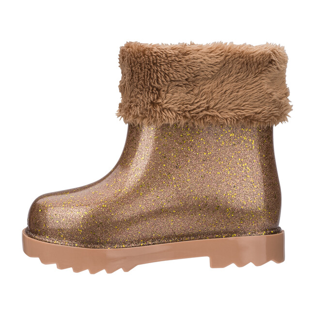 Baby Winter Boot, Brown Glitter - Boots - 3