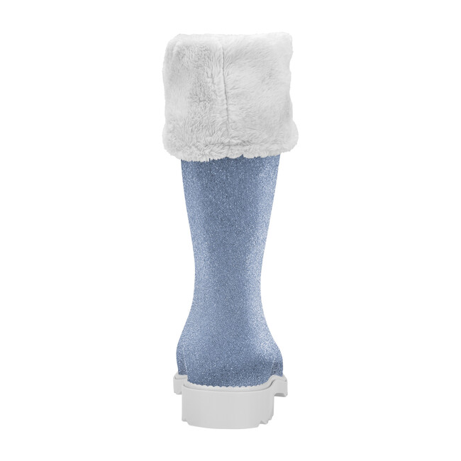 Mel Winter Boot, Blue Glitter - Boots - 5