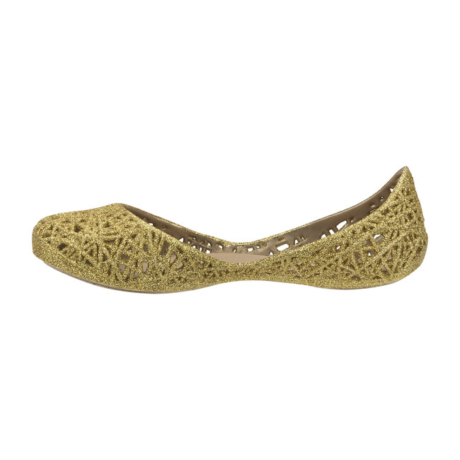 Mel Campana Zig Zag, Gold - Flats - 3