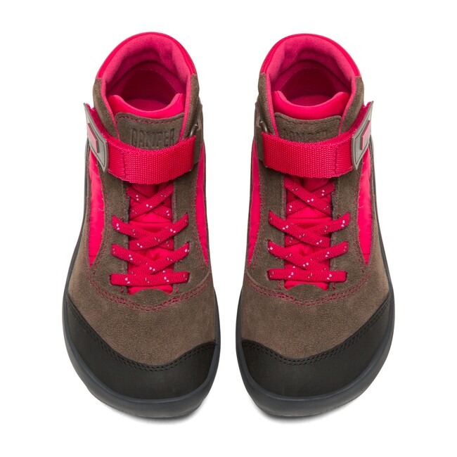 Ergo Boot, Brown and Red - Boots - 3