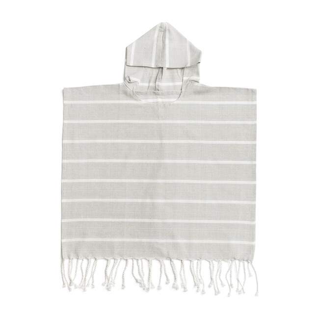 Bondi Organic Cotton Kids Poncho, Mist