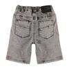 Stonewash Denim Shorts, Gray - Shorts - 2