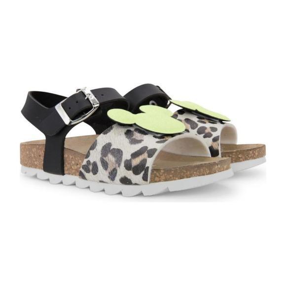 kids leopard sandals