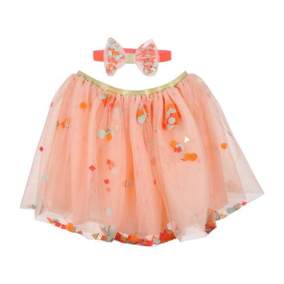 Sequin Tutu Set, Pink