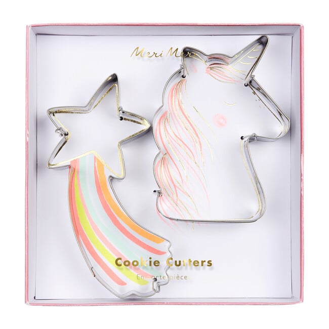 Unicorn & Star Cookie Cutters - Party Accessories - 1