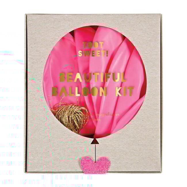 Pink Beautiful Balloon Kit - Decorations - 1