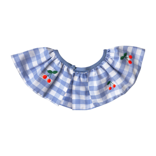 Gingham Ruffle Collar