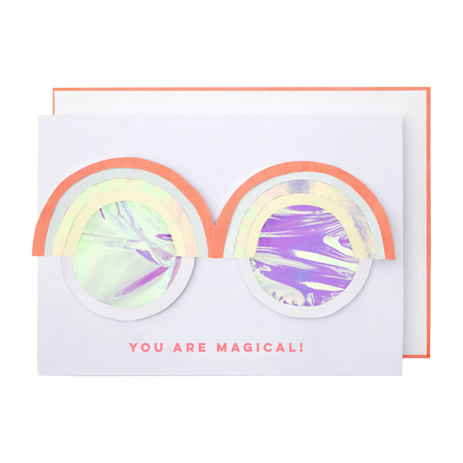 Rainbow Glasses Card