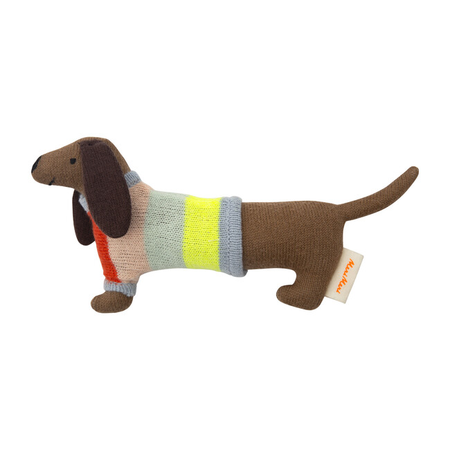Sausage Dog Baby Rattle - Rattles - 1