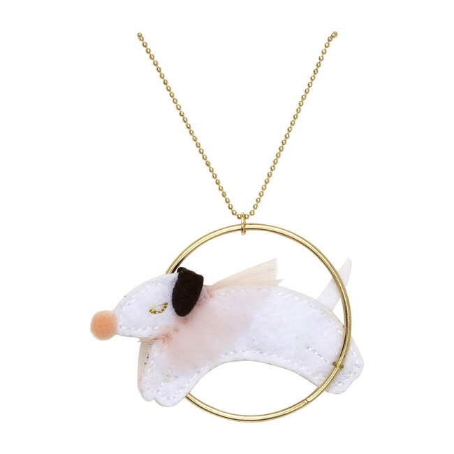 Dog In A Hoop Necklace - Necklaces - 1