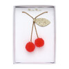 Cherry Pompom Necklace - Necklaces - 2