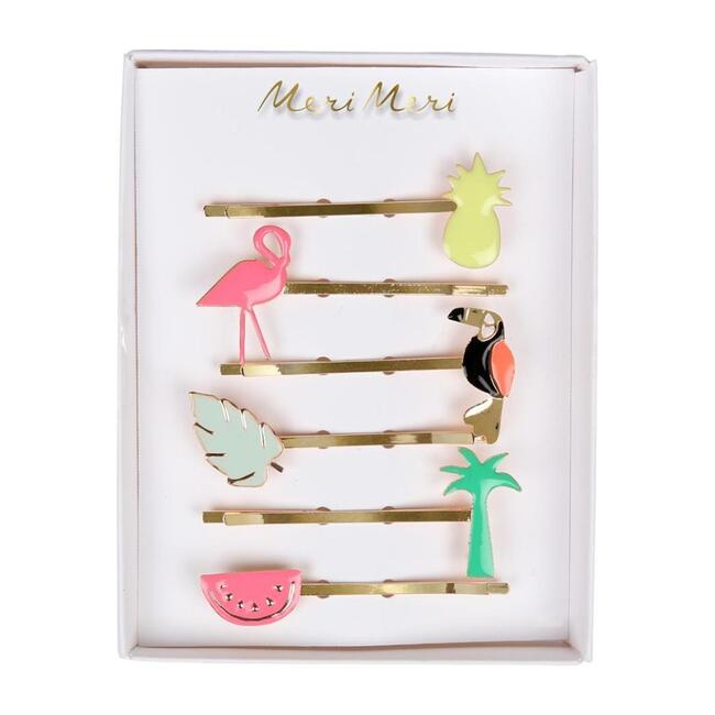 Tropical Enamel Hairclips
