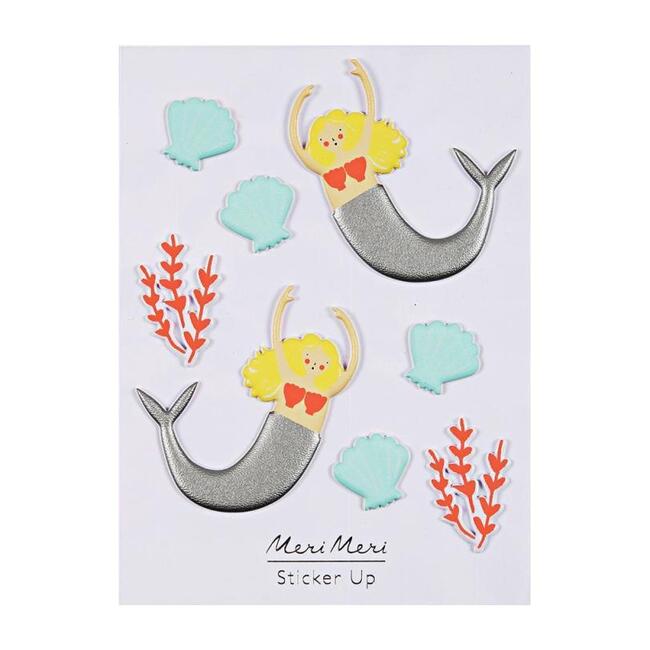 Mermaid Puffy Stickers - Paper Goods - 1