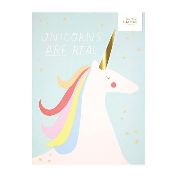 Rainbows & Unicorns Art Prints
