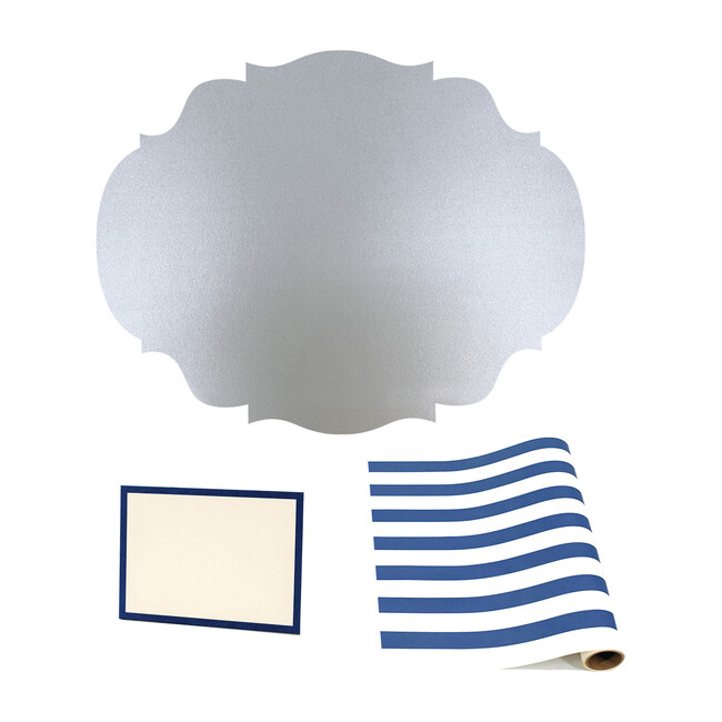 Navy Stripe Tablescape Bundle - Party - 1