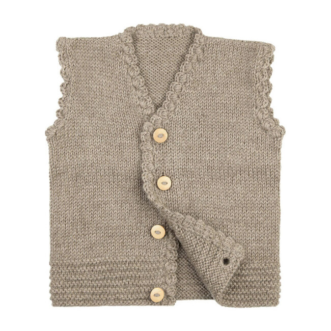Vest, Taupe