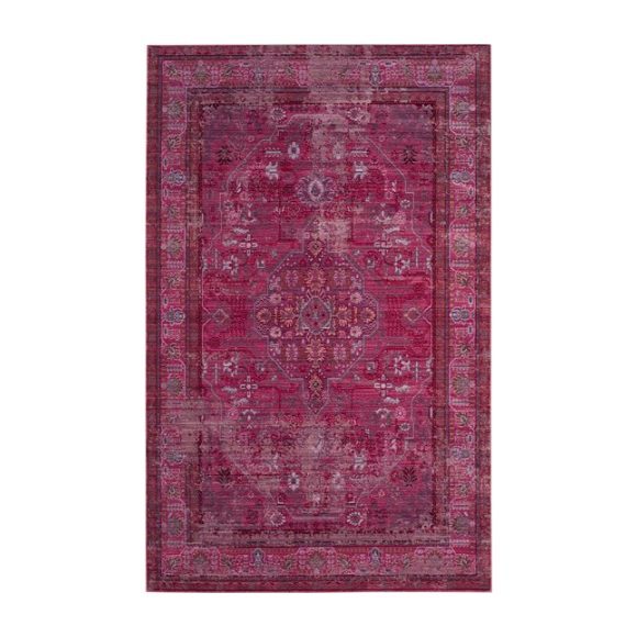 Valencia Alessia Rug, Red - Rugs - 1