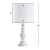 Harrington Table Lamp, White - Lighting - 5