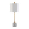 Set of 2 Magdalene Marble Table Lamps, White/Gold - Lighting - 4