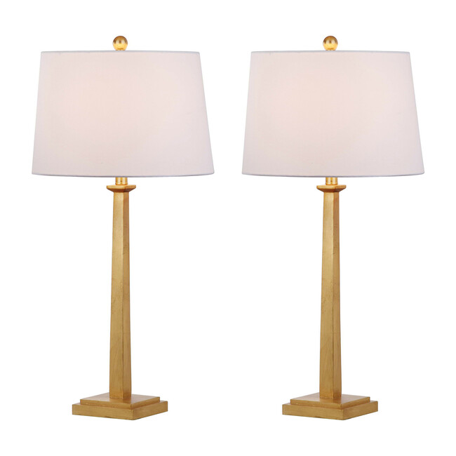 Set of 2 Andino Table Lamps, Brass