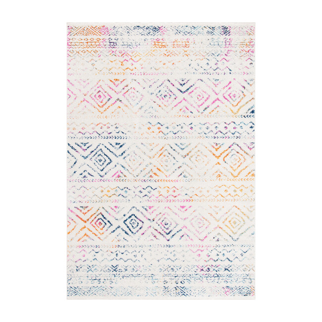 Tulum Aidy Rug, Fuchsia Multi