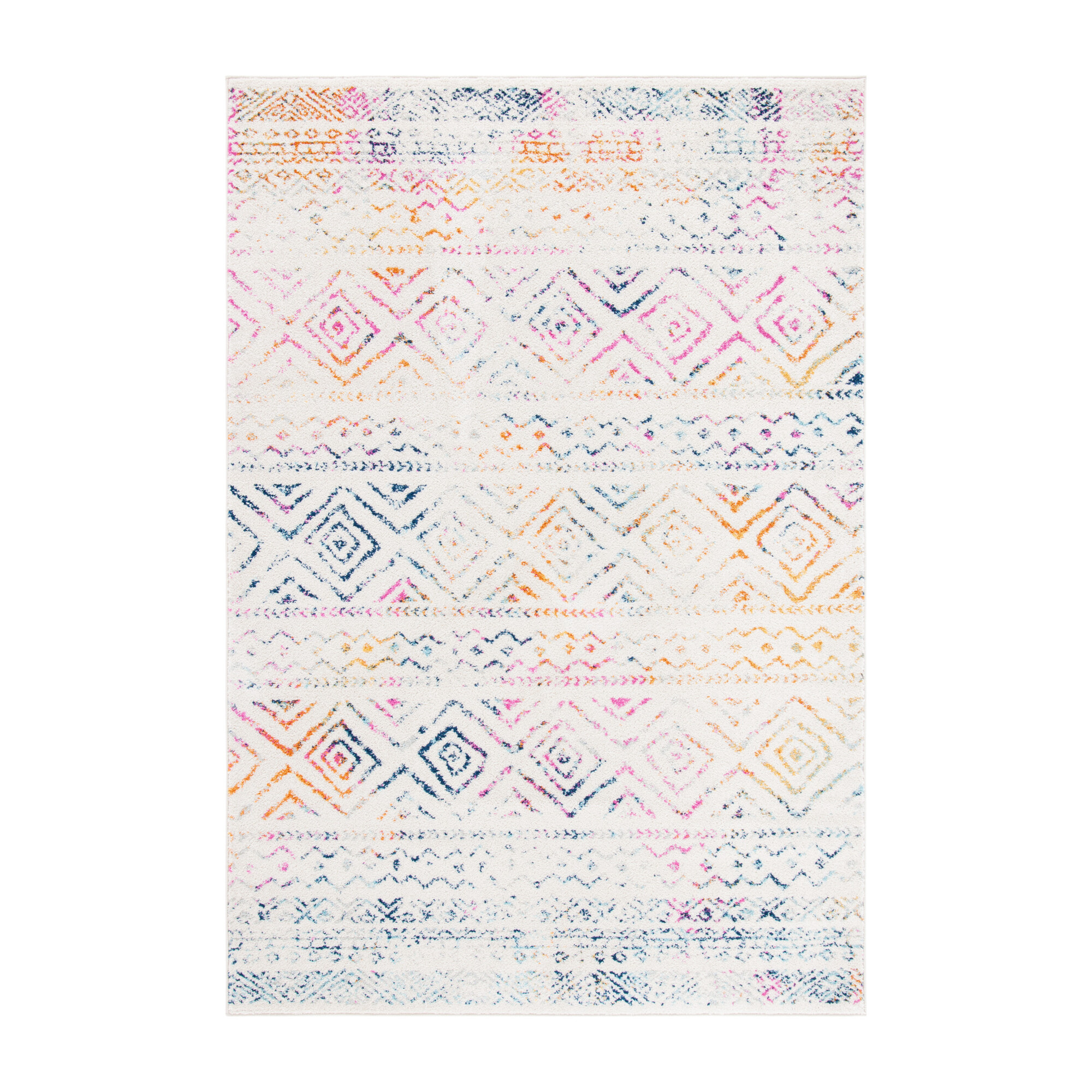 Tulum Aidy Rug, Fuchsia Multi