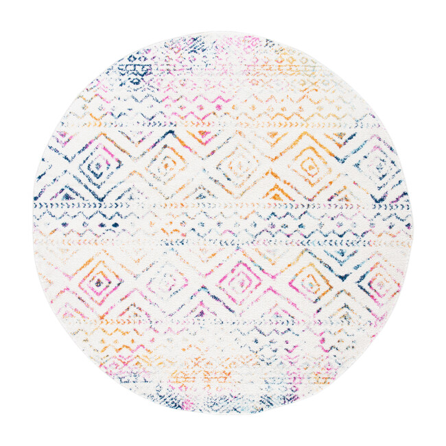 Tulum Aidy Rug, Fuchsia Multi