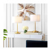 Set of 2 Taren Table Lamps, Gold - Lighting - 4