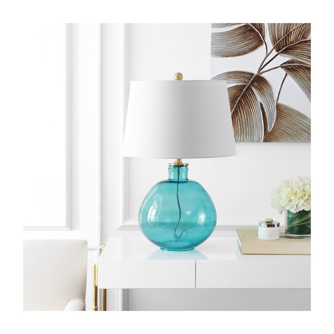 Rasby Table Lamp, Blue