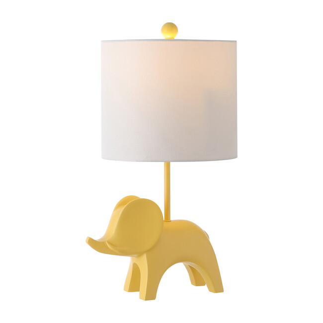 Ellie Elephant Lamp, Yellow