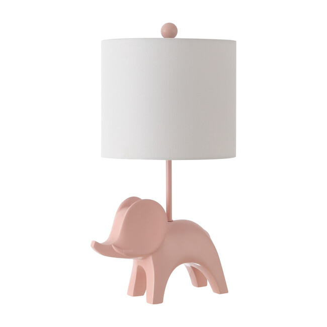 Ellie Elephant Lamp, Rose